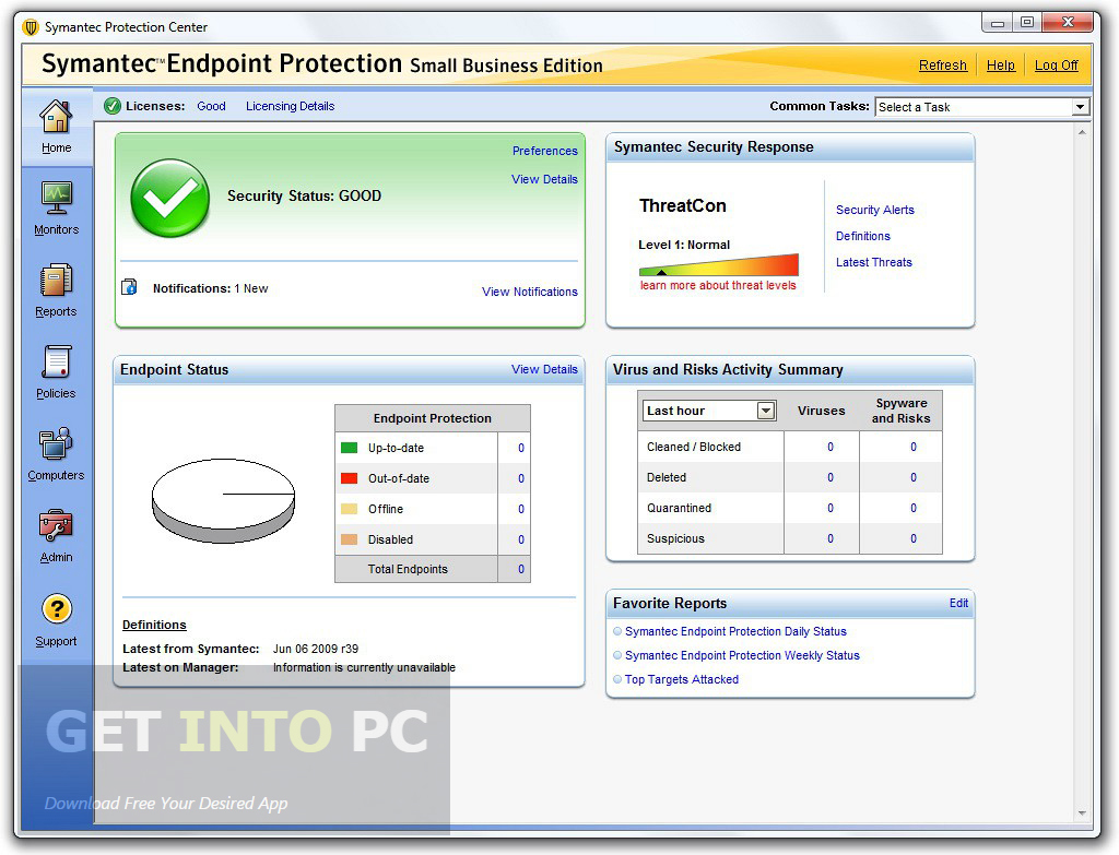 download the new version for windows Symantec Endpoint Protection 14.3.10148.8000